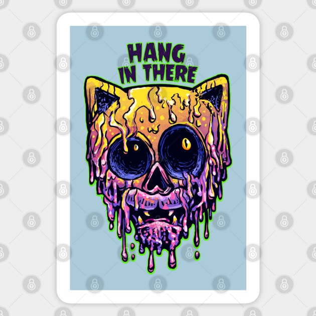 Hang In There Sticker by ChetArt